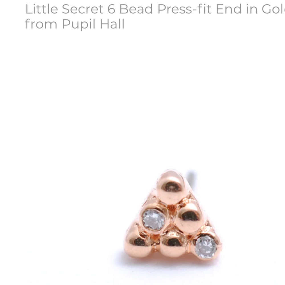 Pupil Hall Little Secret 6 NWOT